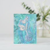 Carte Postale Crystal Mermaid rêve par Renee Lavoie (Debout devant)