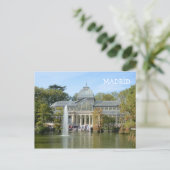 Carte Postale Crystal Palace, Madrid (Debout devant)