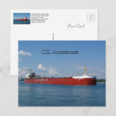 Carte postale CSL Assiniboine (Devant / Derrière)