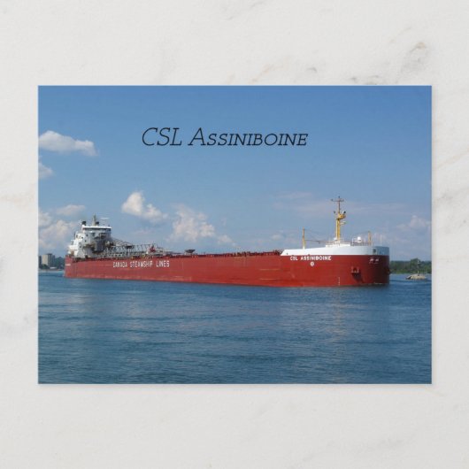 Carte postale CSL Assiniboine (Devant)