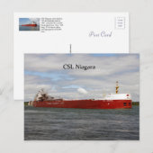 Carte postale CSL Niagara (Devant / Derrière)