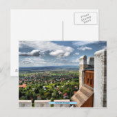 Carte Postale Csókakő, Hongrie (Devant / Derrière)