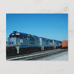 CARTE POSTALE CSX, EMD