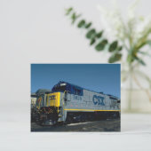 CARTE POSTALE CSX GE B36-7 (Debout devant)