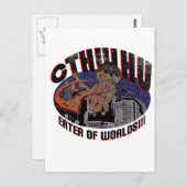Carte Postale Cthulhu (Devant / Derrière)