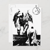 Carte Postale Cthulhu (Devant / Derrière)