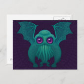 Carte Postale Cthulhu (Devant / Derrière)