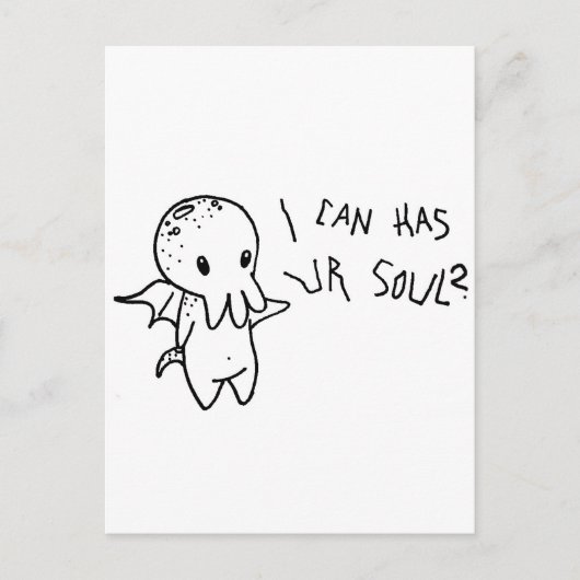 Carte Postale Cthulhu (Devant)