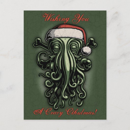 Carte Postale Cthulhu Claus (Devant)