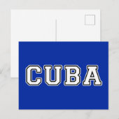 Carte Postale Cuba (Devant / Derrière)