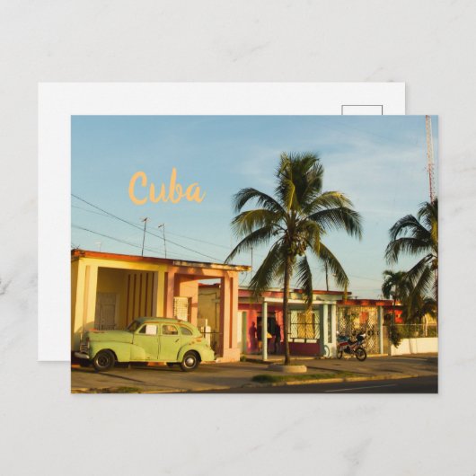 Carte Postale Cuba (Devant / Derrière)