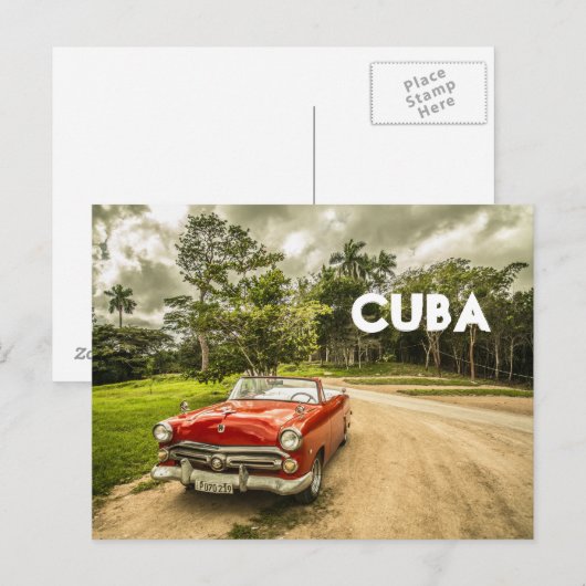 Carte Postale Cuba (Devant / Derrière)
