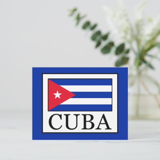 Carte Postale Cuba (Debout devant)