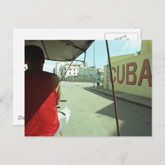 Carte Postale Cuba (Devant / Derrière)