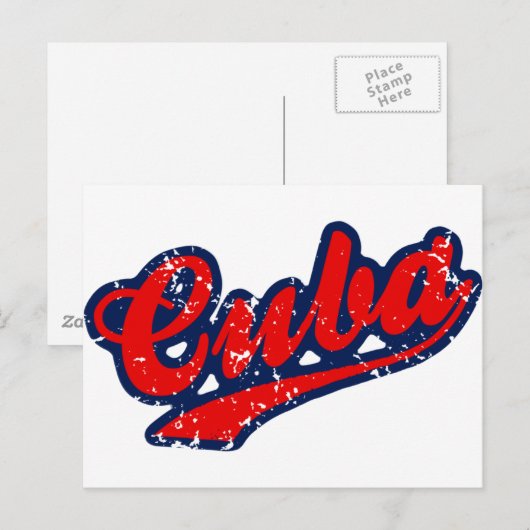 Carte Postale Cuba (Devant / Derrière)