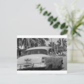 Carte Postale Cuba Car (Debout devant)