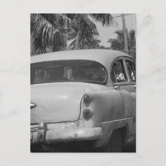Carte Postale Cuba Car (Devant)