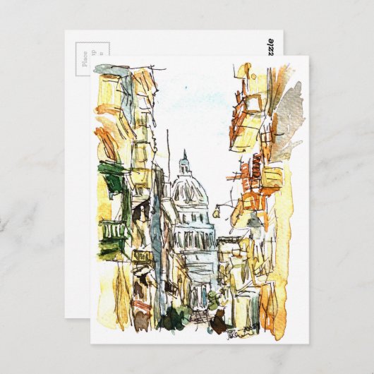 Carte Postale Cuba Havane avec capitole (Devant / Derrière)