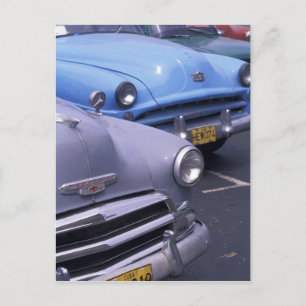 Carte Postale Cuba, La Havane. Voitures classiques des années 19