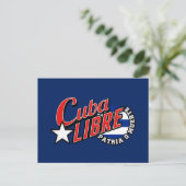 Carte Postale Cuba Libre Motto (Debout devant)