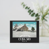 Carte Postale Cuba, Missouri, Rte 66, Vintage (Debout devant)