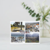 Carte Postale Cuba - Mosaïque - (Debout devant)