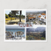 Carte Postale Cuba - Mosaïque - (Devant)