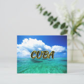 Carte Postale Cuba sea sky (Debout devant)