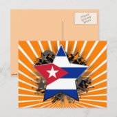 Carte Postale Cuba Star (Devant / Derrière)
