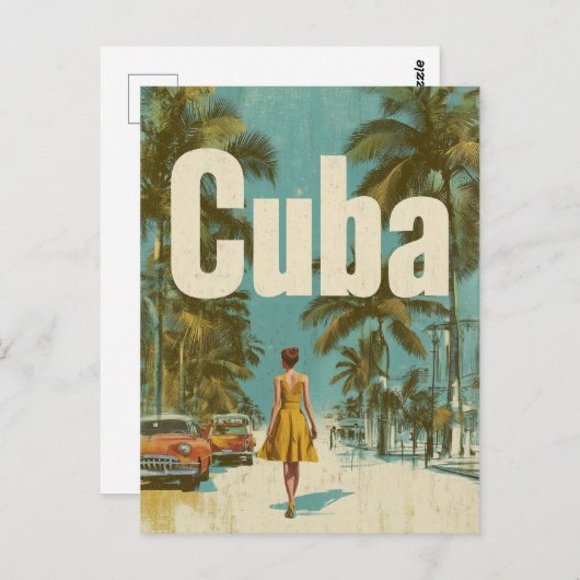 Carte Postale Cuba vintage (Devant / Derrière)