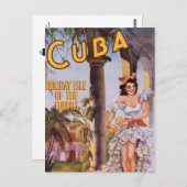 Carte Postale Cuba vintage - (Devant / Derrière)