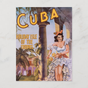 Carte Postale Cuba vintage -