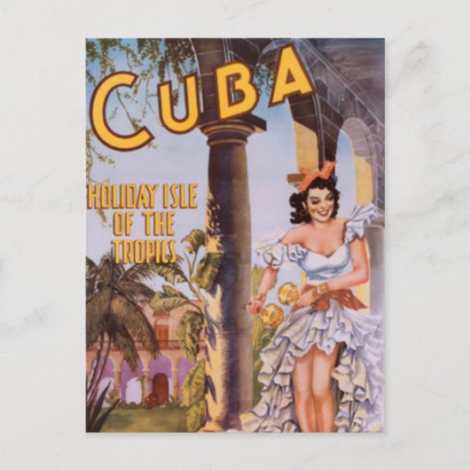 Carte Postale Cuba vintage - (Devant)
