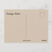 Carte Postale Cuba vintage (Dos)