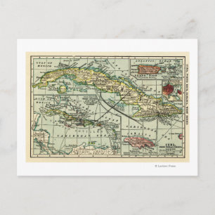 Carte Postale CubaCarte panoramiqueCuba