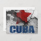 Carte postale cubaine (Devant / Derrière)