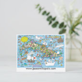 Carte postale cubaine, www.joseemiliopolo.com (Debout devant)