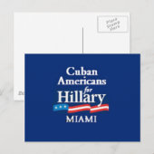 Carte postale CUBAN AMERS MIAMI (Devant / Derrière)