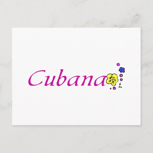 Carte Postale Cubana (Devant)