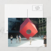 CARTE POSTALE CUBE À 140 BROADWAY (Devant / Derrière)