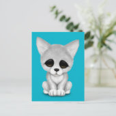 Carte Postale Cube Arctic Fox (Debout devant)