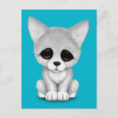 Carte Postale Cube Arctic Fox (Devant)