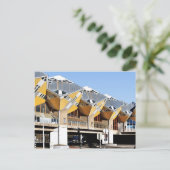 Carte Postale Cube maisons, Rotterdam Blaak (Debout devant)