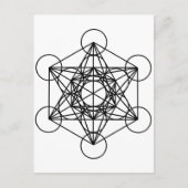 Carte Postale Cube Metatron (Devant)