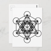 Carte Postale Cube Metatrons (Devant / Derrière)
