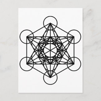Carte Postale Cube Metatrons
