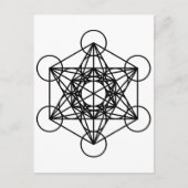Carte Postale Cube Metatrons (Devant)