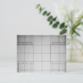 Carte Postale Cubes Abstraits (Debout devant)