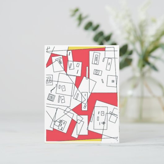 Carte postale Cubic World (Debout devant)