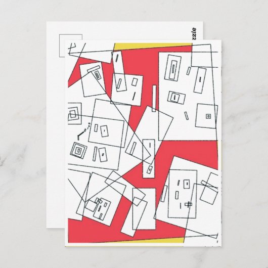 Carte postale Cubic World (Devant / Derrière)